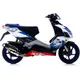 Schalldämpfer Handmade TT Leovince black passend für: Aprilia S