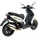 Handmade silencer tt LEO VINCE for: Piaggio Zip, TPH, Fly, Apri