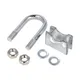 Handlebar bracket Polished for Kreidler Florett, Mustang Cross MG00077219