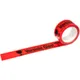 Warning Tape 50 mm x 66 m, red, Polypropylene_0