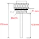 Öltemperatur Direktmesser JMP 20X2. 5 mm Alternative: 7090301 p