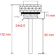Öltemperatur Direktmesser JMP 24X3MM Alternative: 7091044 passe