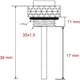Öltemperatur Direktmesser JMP 30X1. 5 mm Alternative: 7090107 p