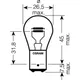 Lampe 12V21/5W BAY15D 7528_1
