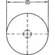 Reflector / cat's eye circular_1