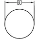 ROUND REFLECTOR WHITE 60mm_1