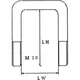 BügelScrew M10 galvanised 40813_1
