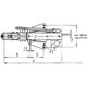 Braked overrun coupling alko v_1