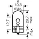 Bulb 12v5w w2.1x9.5d 2825ULT02B_2