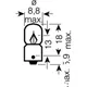 Lampe 12V2W BA9S_1