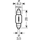 Lampe 12V3W SV7-8 Soffitte_1