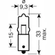 Lampe 12V10W BA9S_1