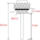 Öltemperatur Direktmesser JMP 30X1. 5 mm Alternative: 7090131 p