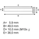 Pad pin set PPS903_1