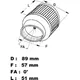 Air filter racing uni k&n RC1900_1
