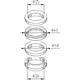 Lenkkopflager Satz 6101_1