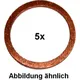 Copper Sealing Washer 8X14X1 for Motorcycles_0