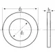 Copper sealing washer 24X30X1. 5 100 pieces for: BMW F (800, 65