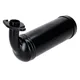 exhaust black w/ flange for Peugeot 103 Chrono, MVL, Vogue, SP 48757