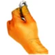 Disposable Grippaz NBR Orange Gloves Size M, 50 Pack_1