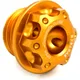 Oil filler screw 20X2. 5mm gold for: Honda CBR, CB, NC, Kawasak