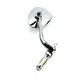 Spiegel bumm Lenkerinnenspiegel Chrom 22mm für Zündapp M 25,_1