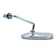 Mirror bumm chrome left planes glass straight bar for Hercul_2