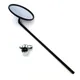 Spiegel bumm Mattschwarz 110mm mit Schelle 22mm für Zündapp,_1