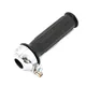 Throttle twist grip metal 150mm black for Zündapp, Kreidler,_1