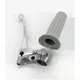 Armature aluminum 22mm grey grooved rubber grip 105mm for Zü_1
