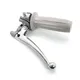 Gasgriff Armatur Grau Aluminium 22mm 105mm 28mm für Zündapp,_1