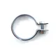 Auspuffschelle Chrom 60mm 18mm für Zündapp, Kreidler, Hercul_1