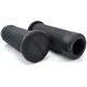 Footrests rubber 110mm 21mm 36mm black for Kreidler, Florett_2