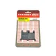 Brake pad set 2 pieces for Zündapp KS 80, 80 Touring, Kreidl_1
