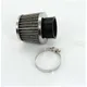 Air filter for Bing silver 60mm 67mm for Puch Maxi, Zündapp _1