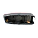 Sitzbank Kunstleder 600x230x100mm Schwarz/Weiß für Kreidler,_2