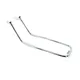 Chrome-plated rear mudguard bracket for Peugeot, 103 MG00007_1