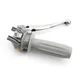 Schaltgriff Aluminium 3-Gang Grau für Kreidler Flory MG00007_2