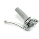 Shift lever aluminum 2-speed grooved rubber for Zündapp Berg_2