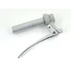 Gasgriff Metall Silber 22mm 100mm für Zündapp, Kreidler, Her_1