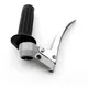 Armatur Aluminium Kupplungshebel Schwarz 22mm 105mm für Zünd_1