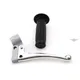 Armatur Aluminium Kupplungshebel Schwarz 22mm 105mm für Zünd_1