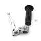 Armatur Aluminium Kupplungshebel Schwarz 22mm 105mm für Zünd_2