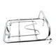 Chrome luggage rack for Zündapp GTS 50, C 50 Sport, KS Type _2