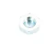 Nut M14 hexagon silver for Puch moped, mokick, moped, Victor_1