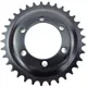 Sprocket Esjot 33 teeth black for Zündapp, scooter R 50 type_2
