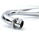 Racing exhaust chrome flange connection 32mm length 820mm si_2