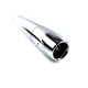 Endkappe Jamarcol Auspuff 32mm 690mm 70mm Chrom für Hercules_1