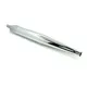 Exhaust cigar shape 700mm 70mm 28mm chrome for Zündapp, Herc_1
