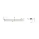 Spokes chrome 2,9x211,5mm with nipple 36 pieces for Victoria_2